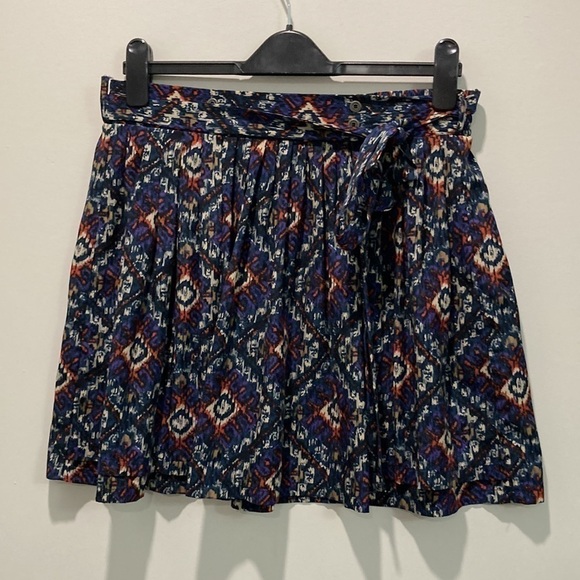 Sparkle & Fade Mini Stretch Pleated Skirt Large - Picture 2 of 11